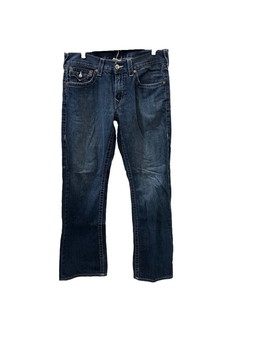 True Religion Vintage Style Bobby Jeans  Bootcut Men 33 Baggy Low Rise